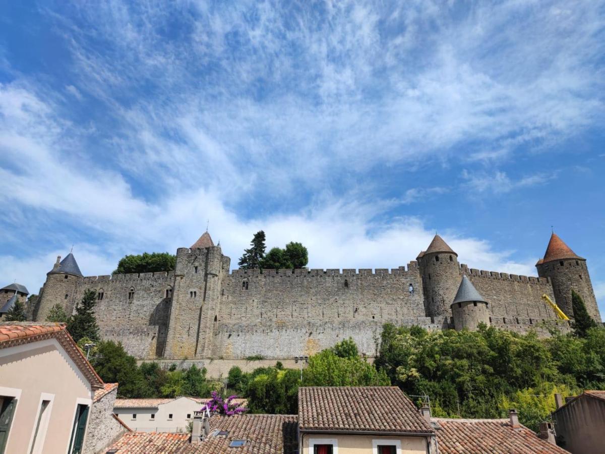 La Terrasse Du Temps Jadis Villa Carcassonne Exteriör bild