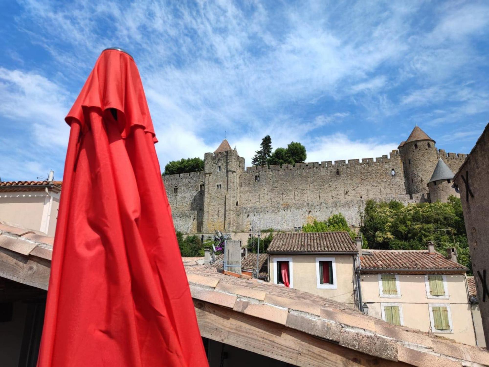 La Terrasse Du Temps Jadis Villa Carcassonne Exteriör bild